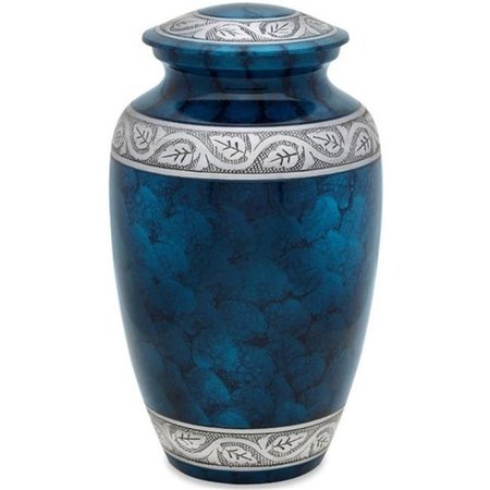 URNSDIRECT2U Urnsdirect2u 7548-10 Middleton Adult Urn; Blue 7548-10